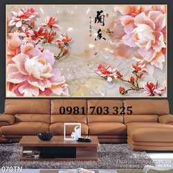 Tranh gạch đẹp sứ ngọc trang trí tường