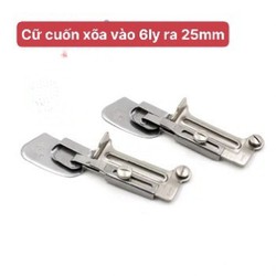 Cữ CUỐN XÕA 226 đa năng điều chỉnh cỡ 0,6mm-25mm MẪU MỚI (1/4-1inch) dùng cho máy may 1 kim công nghiệp (TẶNG ỐC BẮT CỮ)