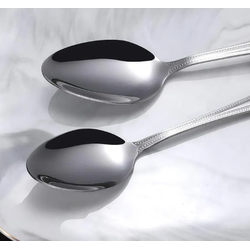 Set Thìa / Nĩa Inox dày to, cán dài 18 cm, thìa cà phê, thìa ăn súp, kem, hoa quả..