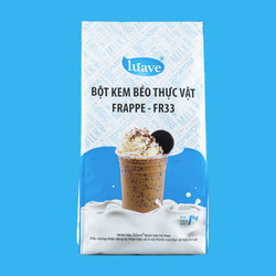 bột kem béo thực vật FRAPPE - FR33 Luave (bột đá xay giúp hạn chế tách lớp) - gói 1kg