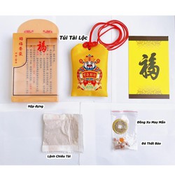 [XÃ KHO] Túi Thần Tài Khai Lộc May Mắn Vượng Tài Vượng Phúc Gia Tăng Tài Lộc