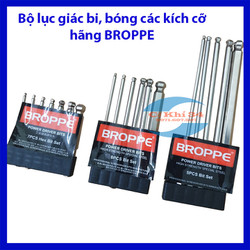 Bộ lục giác bóng, bi các kích cỡ 65mm-100mm-150mm cho máy khoan, bắn vít hãng BROPPE
