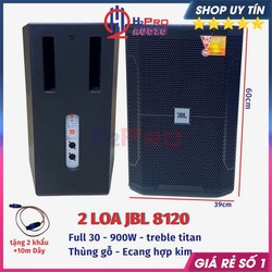 Đôi Loa J.B.L 8120 Bass 30 900W ( Giá 2 Cái - Tặng 2 Khẩu Và 10M Dây ), Loa Full 30 J.B.L Hát Karaoke Gia Đình - H2Pro Audio
