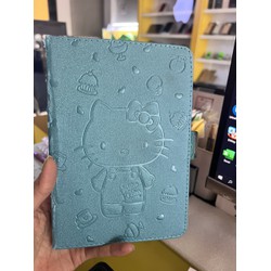 Bao da Hello Kitty dành cho ipad Mini 123 .Bị tróc da bên ngoài nhưng bên trong vẫn mới và đẹp.Màu Xanh