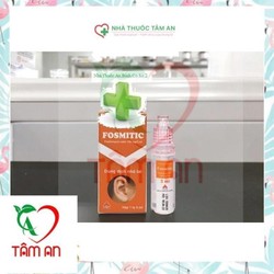 Dung dịch nhỏ tai Fosmitic 5ml . . .