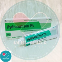 Kem Bôi HYDROCORTISON1%VCPHỗ Trợ Viêm Da Cơ Địa, Chàm Ngứa (Eczema), Tổ Đỉa - tube 15gr