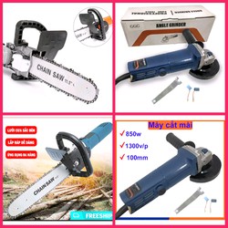 MÁY MÀI MÁY CẮT CẦM TAY BỘ LAM CƯA XÍCH GẮN MÁY MÀI