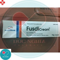 Kem Bôi Nấm Ngứa Viêm Da Fusdicream10G Dứt Điểm Hắc Lào, Tổ Đỉa, Vẩy Nến, Á Sừng, Lang Ben Hiệu Quả
