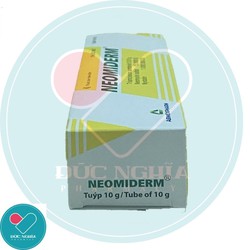 Kem Bôi Nấm Ngứa Viêm Da Cơ ĐịaNEOMIDERM10g Dứt Điểm Hắc Lào, Tổ Đỉa, Vẩy Nến, Á Sừng, Lang Ben Hiệu Quả