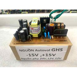 Nguồn +-15V Dùng Cho Các Thiết Bị Âm Thanh