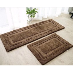 BỘ THẢM BẾP NỈ 169k/bộ Bề mặt thảm chùi chân: dày, êm,mềm mại, thấm hút tốt, tạo cảm giác thoải mái cho bàn chân của bạn.- Đế thảm là loại đế mút chống trơn, trượt phù hợp với gia đình có trẻ nhỏ và người già.- Dễ giặt, dễ vệ sinh, có độ bền