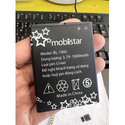 Pin dành cho điện thoại Mobiistar BL-180c . Tháo máy ra