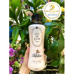 Viên xả vải cao cấp Lenor Eau De Luxe hương nước hoa của Nhật 520ml