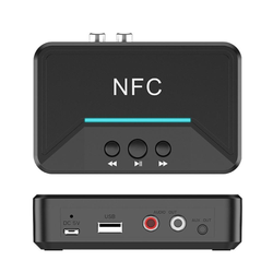 Thiết bị nhận Bluetooth, NFC cho loa và Amply BT200 - Hộp Bluetooth âm thanh không dây