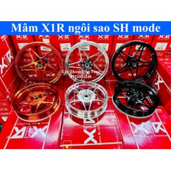 Mâm X1R CNC Ngôi sao gắn SH Mode 125