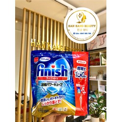 Viên rửa bát Finish Power Cube Nhật 150 viên