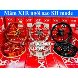 Mâm X1R CNC Ngôi sao gắn SH Mode 125