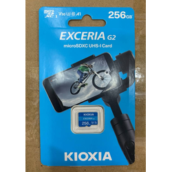 Thẻ nhớ MicroSD 256G KIOXIA EXCERIA G2 Box Class10 V30 U3 100MB/s Chính hãng