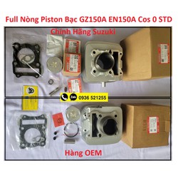 Full Nòng Piston Bạc Chính Hãng GZ150A EN150A Cos 0 STD