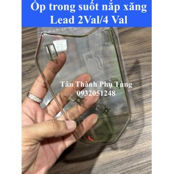 Nắp bình xăng trong suốt Lead 2Val / 4Val gắn như zin