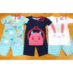 G-BN13-b - Bộ ngắn tay bé gái hàng Carter siêu nhiều mẫu size 12m-3y