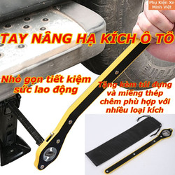 Tay Nâng Kích Ô Tô - Tay Nâng Hạ Kích Ô Tô Mẫu Mới Tiết Kiệm Sức Lao Động