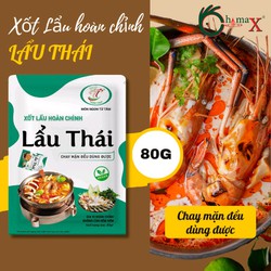 Xốt lẩu, nước dùng hoàn chỉnh Lẩu thái Thơm Thực Chimax 80g Tươi ngon chuẩn vị không cần nêm nếm