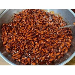 Hủ 500gr Mực sữa muối rim sa tế nhà làm ngon