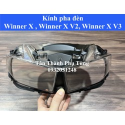 Kính, Meca pha đèn Winner X, Winner X V2, Winner X V3