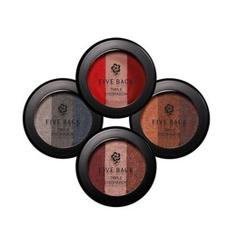 Phấn mắt phối 3 màu The Rucy Five Back Triple Eyeshadow 3g
