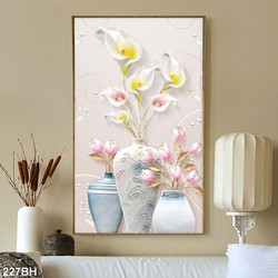 Tranh bình gốm trang trí tường