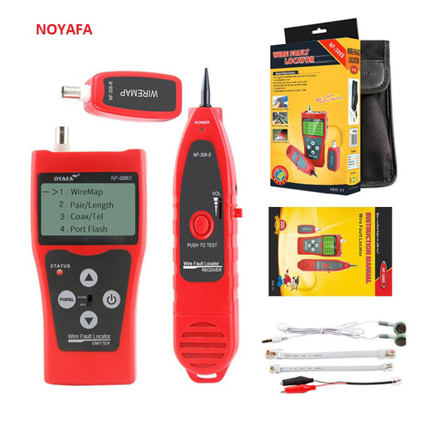 Máy test mạng NF-308 Noyafa cao cấp (Mã SP: Máy Test Cáp NF-308)
