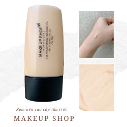 Kem Nền Che Khuyết Điểm Make Up Shop Clear Covering Foundation 50ml