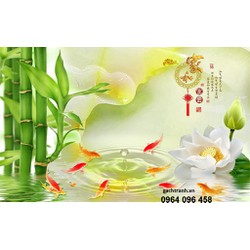 Tranh gạch 3d trang trí phòng khách - NCX422
