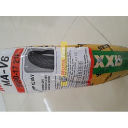 Vỏ lốp maxxis v6 gai xương cá 50/90-17 xài ruột lắp dream wave sirius