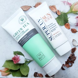Bộ mỹ phẩm The Rucy giúp làm sạch sâu và bảo vệ da với chỉ số chống nắng SPF 50PA+++