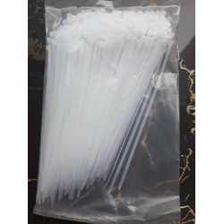 500g dây thít Nilon Cable Tie cỡ 4x200mm (rộng x dài) - đóng 2 gói (250g/gói), tổng 600 cái dây thít