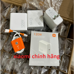 Bộ Sạc Nhanh Xiaomi GaN 120w Type-C Ful box
