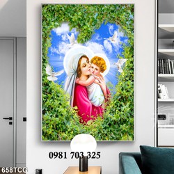 Tranh công giáo trang trí tường