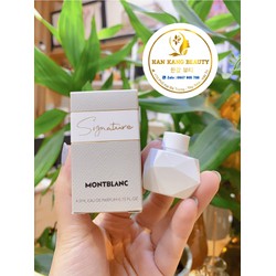 Nước Hoa Mini Hương ngọt nhẹ thanh lịch MontBlanc Signature EDP For Women 4,5ml Pháp