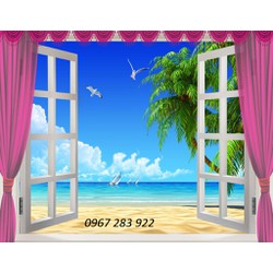 Gạch ốp tường 3d trang trí phòng khách