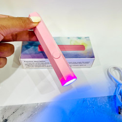 Đèn hơ móng mini 1 ngón tích điện