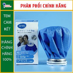 Túi chườm nóng lạnh Sanity giúp giảm đau và phù nề, hạ nhiệt độ, giữ ấm bụng (hộp 1 túi) - NT Gia Hân