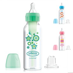 Bình sữa Dr Brown chuyển đổi 2 giai đoạn cổ thường 250ml thương hiệu Mỹ