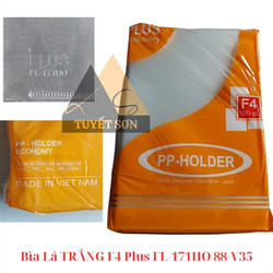 Bìa Lá TRẮNG F4 Plus FL-171HO 88-V35 (0.15mm) - Xấp 100 cái