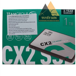 Ổ cứng SSD TeamGroup 1TB CX2 Sata III Chính Hãng - Cái