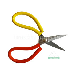 Kéo inox 2 màu - A5 19 cm - Cây