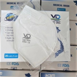 Khẩu trang N95 Việt Đức (hộp 20) - Hộp