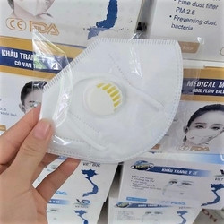 Khẩu trang N95 Việt Đức (hộp 10) Có van - Hộp