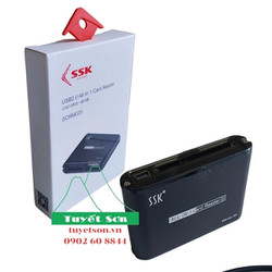 Đọc thẻ nhớ SSK SCRM025-0712 đa năng - Cái